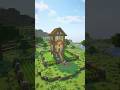 Minecraft Farm and Farming House🏡 Tutorial #shorts #minecraft #tutorial #foryou #fyp