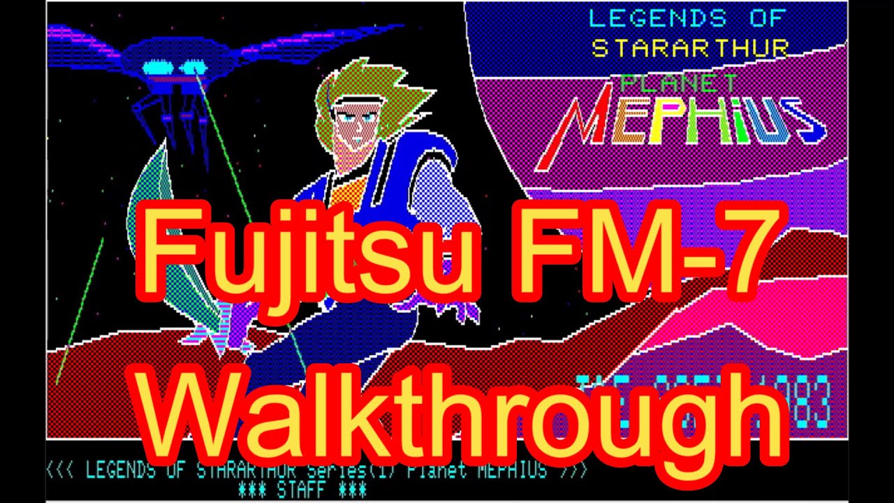 DELPHIS ・ FM-7 ・ Retro PC Game - YouTube