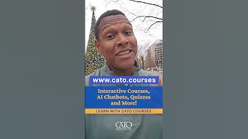 Learn with Cato: Interactive Courses, AI Chatbots, Quizzes and More! #shorts