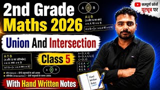 2nd Grade Maths Classes 2026 | Set, Relation & Function | 2nd Grade Maths Full Course