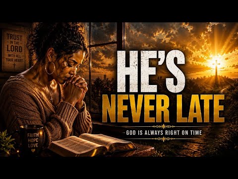 He’s Never Late 🙏 | Powerful Christian Worship Song | Blessing Tunes