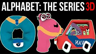 Alphabet Lore Attack Super O P Car Van Different Versions part12