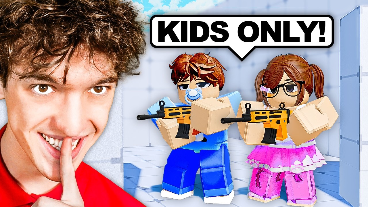 I Snuck Into KIDS ONLY Rivals Clan!!