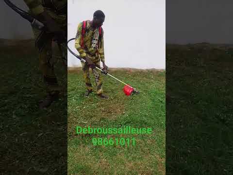débroussailleuse au Bénin