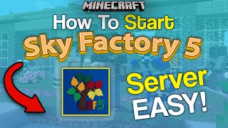 Details The EASIEST Way How To Make a Sky Factory 5 Modpack Server Update