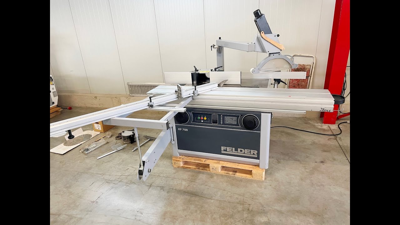 Kombinierte Kreissäge-Fräsmaschine Felder KF 700 (Nr. 3220) / Kauz ...