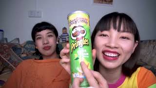 Chinese Girls Try American Snacks for the First Time