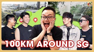 We travelled around Singapore for 1 Million subscribers | Get Busy Ep 52