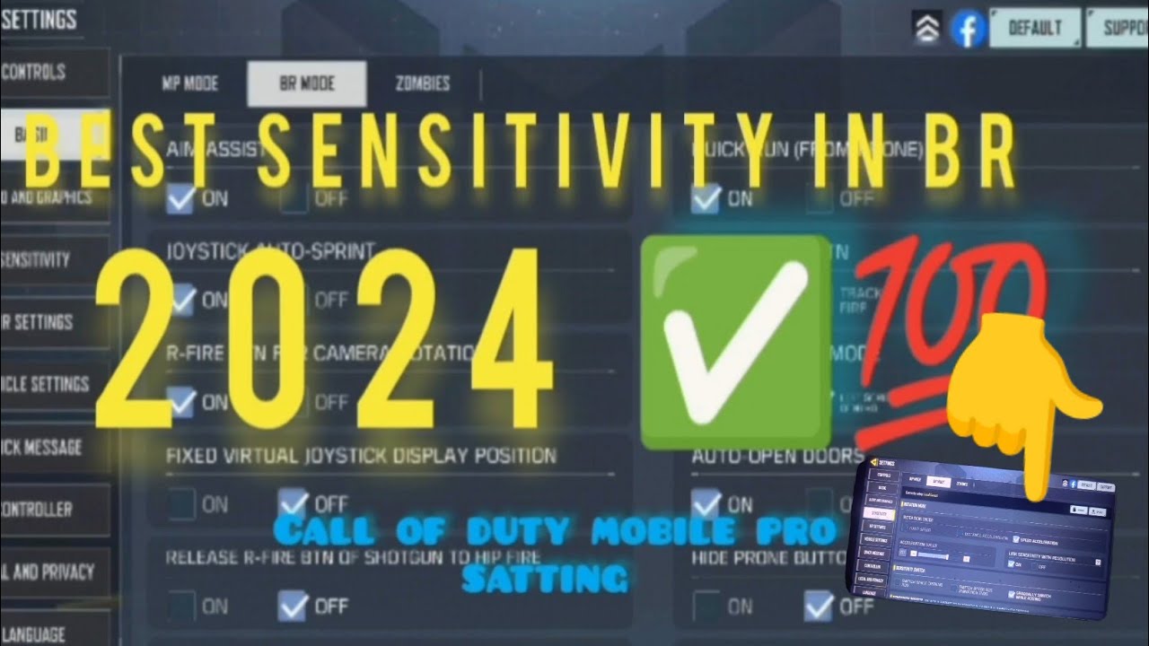 Codm Best Sensitivity Code @best/ sensitivity in call of duty mobile 2024 #codm #youtube - YouTube