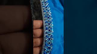 Knot Work Blouse Design