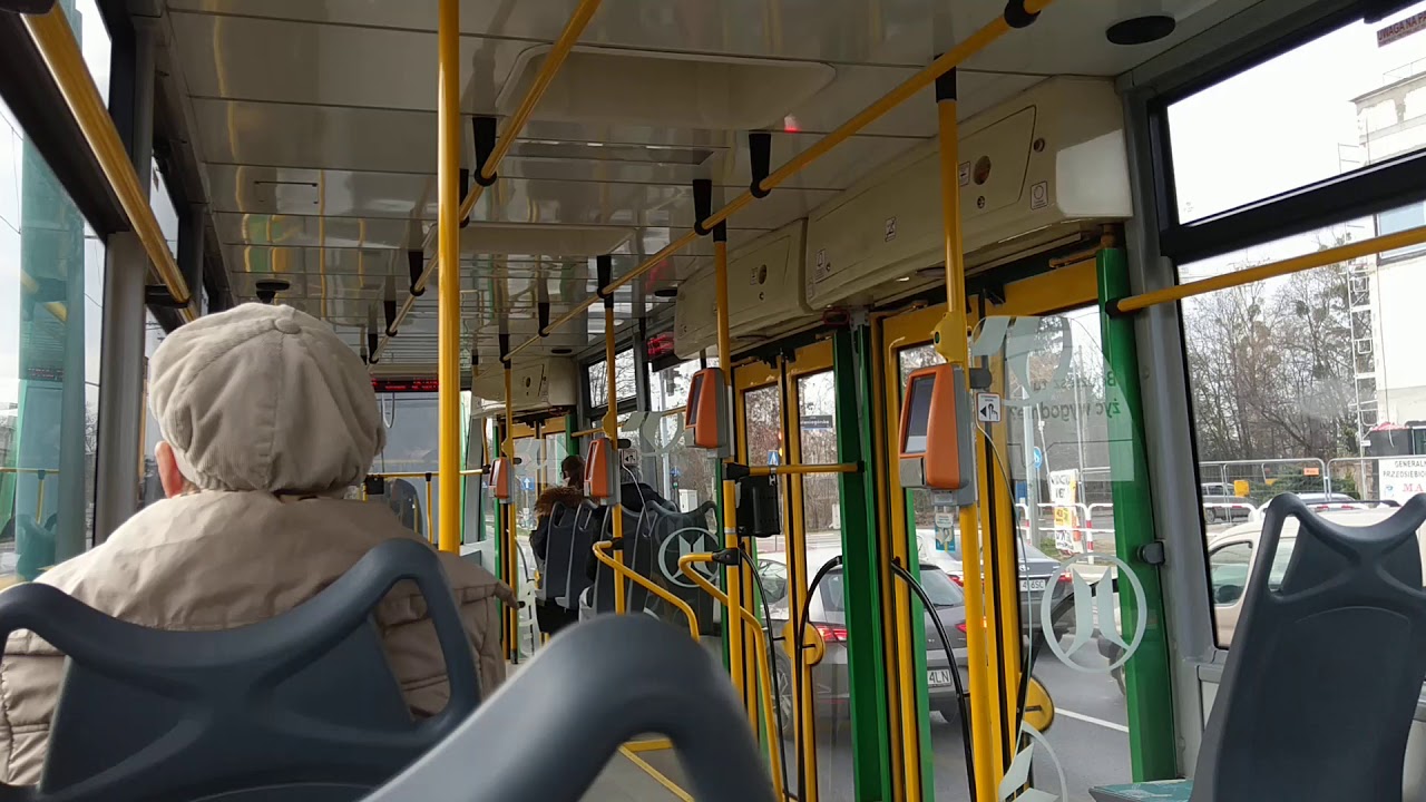 Moderus Alfa HF07DC #272+#273, MPK Poznań, linia 1, fragment przejazdu w stronę Junikowa.