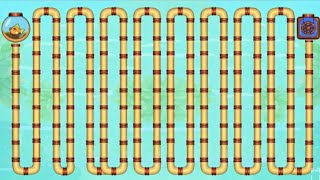 Save the fish pull the pin game play #savethefish #pullthepin #puzzlegame #walkthrough #games #short
