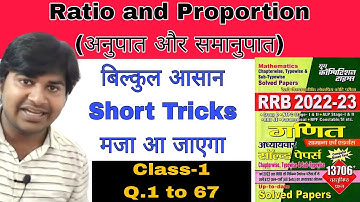 Ratio and Proportion | Class-1 | New Youth Math Publication 2022-23 | MK Madhav Maths | Short Tricks