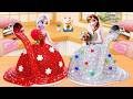 Elsa vs Anna Frozen Princess Cake 🌈 美しいミニチュアのプルミーアッププリンセスケーキウェディング 🌈 Sweet Japan