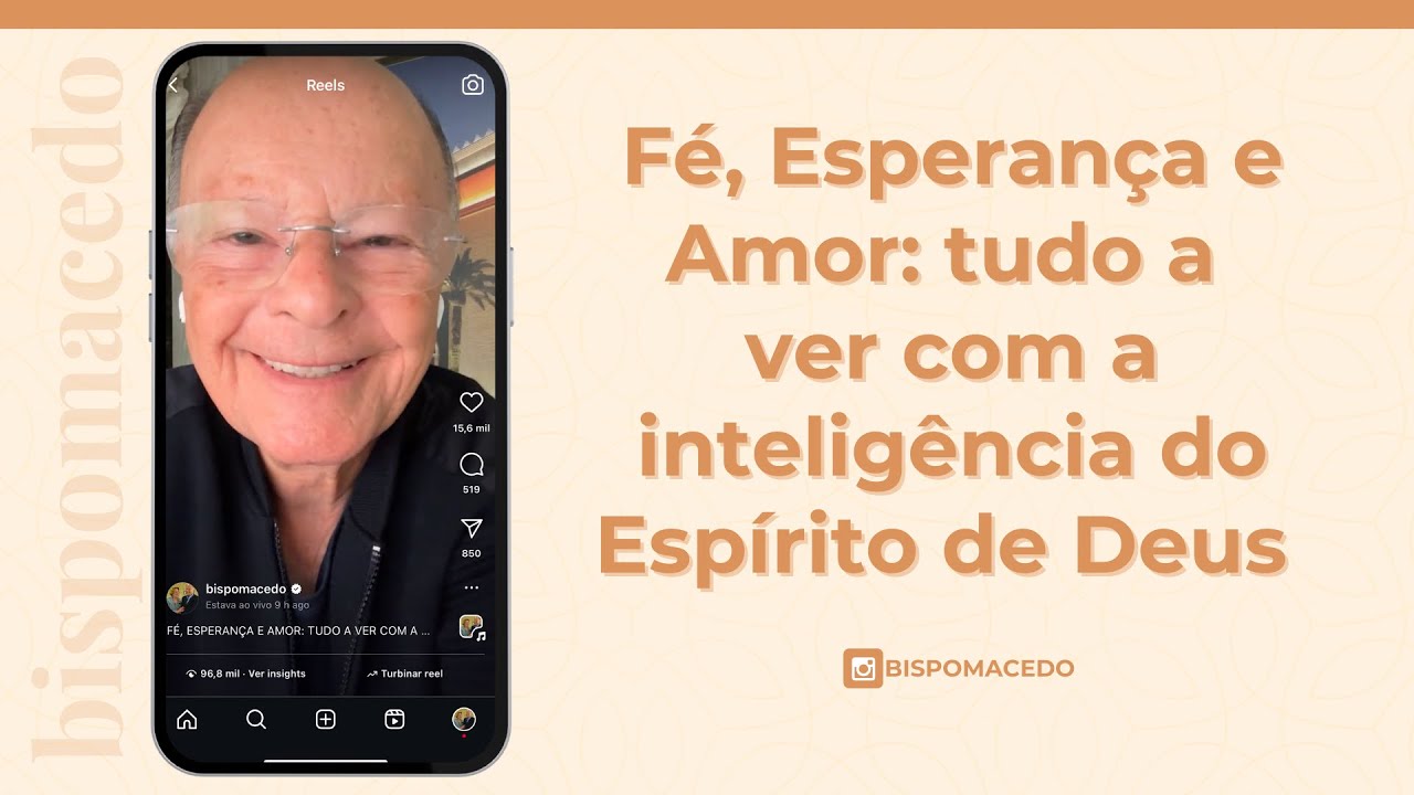 Fé, Esperança e Amor: tudo a ver com a inteligência do Espírito de Deus - Meditação 09/04/25