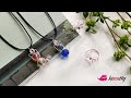 Beaded Wire Jewelry Designs | Lovely Cat Necklace & Butterfly Ring | Beading and Wire Tutorial