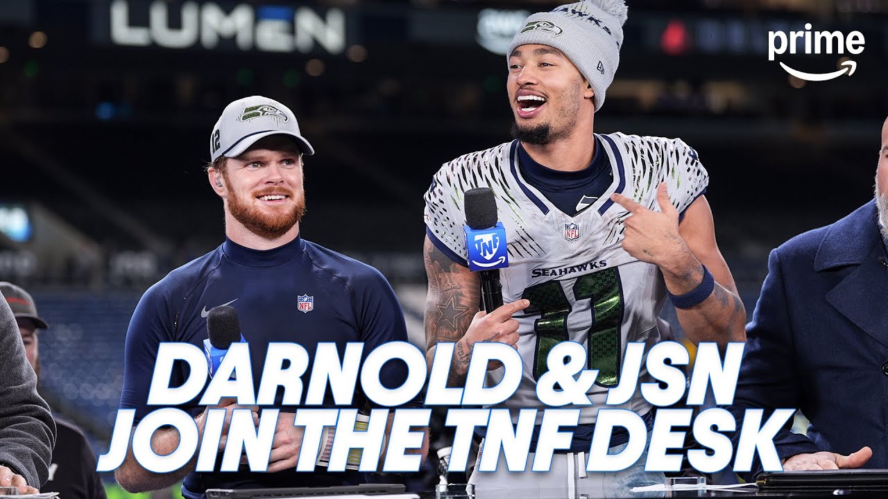 Sam Darnold & Jaxon Smith-Njigba React to WILD Comeback Win vs. Rams | NFL on Prime