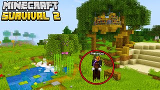 Müthiş Büyü Ağacı, Ufak Dere ve Acı Kayıp... Minecraft Survival #2