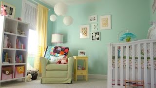 paint perfect painting nursery rooms crib colors pink gray bebe