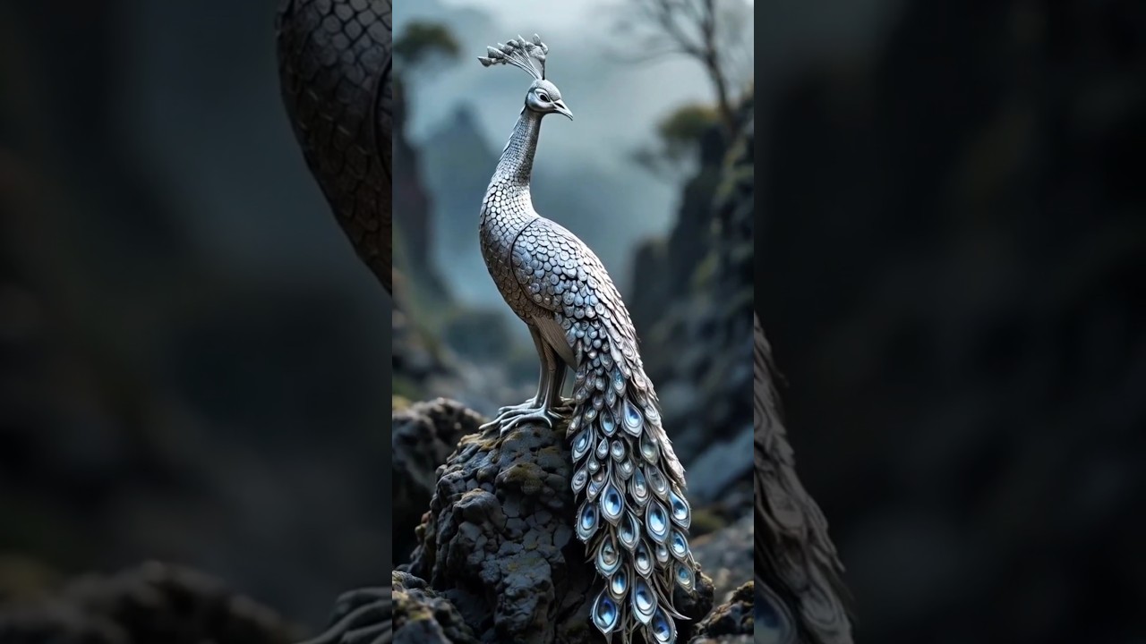 "A Bird Made of Diamond? This Is INSANE! 😱💎+🦅"