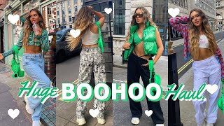 HUGE *NEW IN* BOOHOO HAUL & TRY ON - AUTUMN 2021 - TRANSITIONAL PIECES! SIZE 10