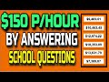 How To Make Money Online By Answering Simple Online Questions ($150 P/Hour) - NO SURVEYS