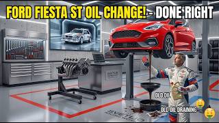 How to Change the Oil in a Ford Fiesta ST (Step-by-Step)