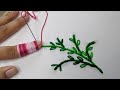 New Amazing & Beautiful Hand Embroidery flower design trick | Very Easy & Super Hand Embroidery idea