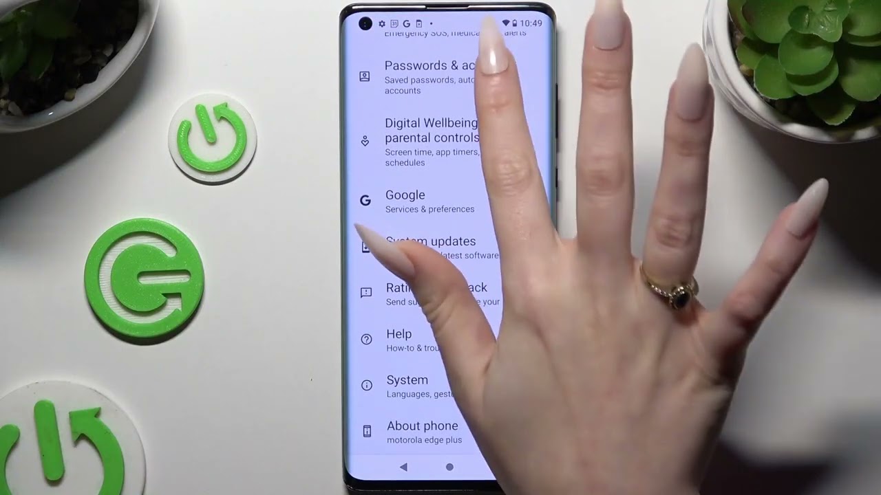 MOTOROLA Edge Plus 2022 – Cara Menonaktifkan Autofill Kata Sandi Google
