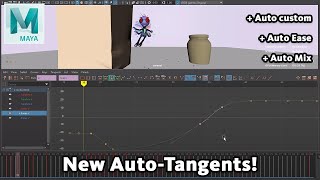 Maya 2022 - New auto-tangents