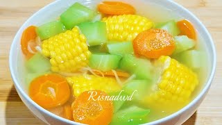 Fresh, Healthy, and Fast-Serving Vegetables ‼️ Simple Clear Vegetables with Chayote, Carrots, and... screenshot 3