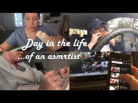 DITL of an ASMRtist🌼🧹(Closet reveal, BTS, mukbang, nature walk+)