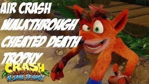 Crash Bandicoot 2 Air Crash Walkthrough - Cheated Death (For The Time Being)