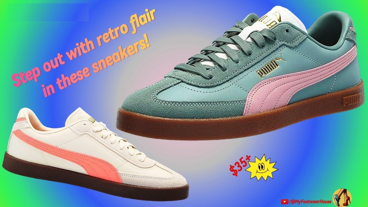 👟 PUMA Women’s Club II Era Sneakers– From $35! | Women's Comfy Walking Shoes USA 