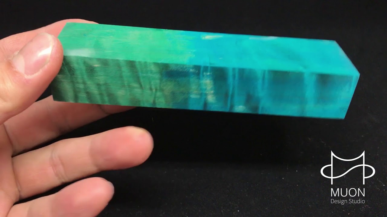 Bt381013]トチターコイズエメラルド128*35*23 | MUON stabilized woods