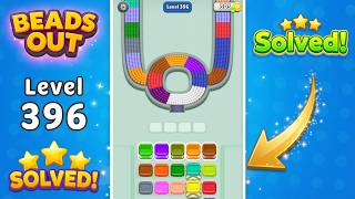 [NEW UPDATE] Beads Out - Level 396 Walkthrough 🧩 | Solution & Gameplay (Voodoo) 🔴