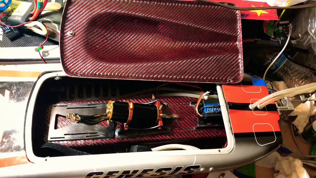 Update 1 on TFL Genesis rc boat project