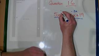 Year 7 Test 1 Q 15 and 16