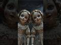 She Was Dancing Alone... Then Another Doll Appeared 😱#horror #creepy #scary #doll #haunted