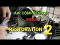 Air compressor head restoration 2