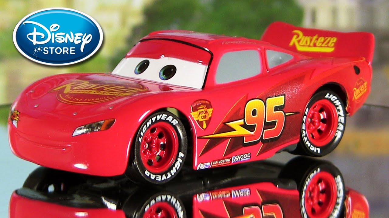 Cars 2 Intro Lightning McQueen Chase Disney-Store Die-Cast Pixar 1:43