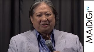 “デブゴン”サモ・ハン、11年ぶりの来日！涙するファンも　来日記念舞台あいさつ1