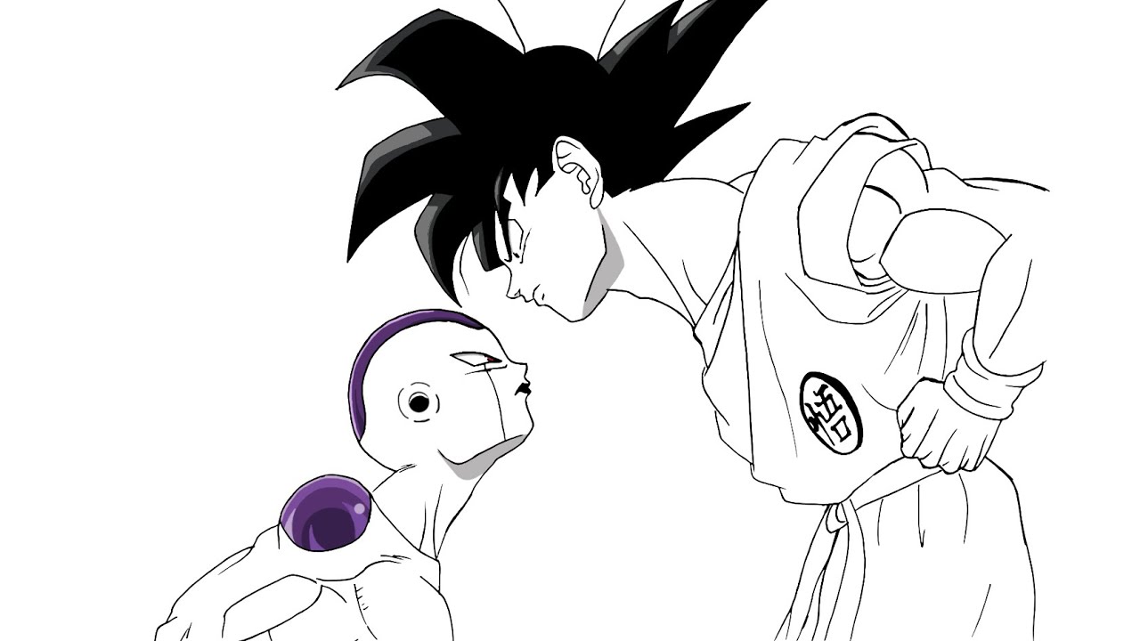 goku ssj deus azul vs freeza dourado - Desenho de bandoficial - Gartic