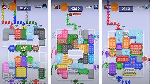 Sky Rush Traffic Puzzle - Level 119 - Level 120 - Level 121