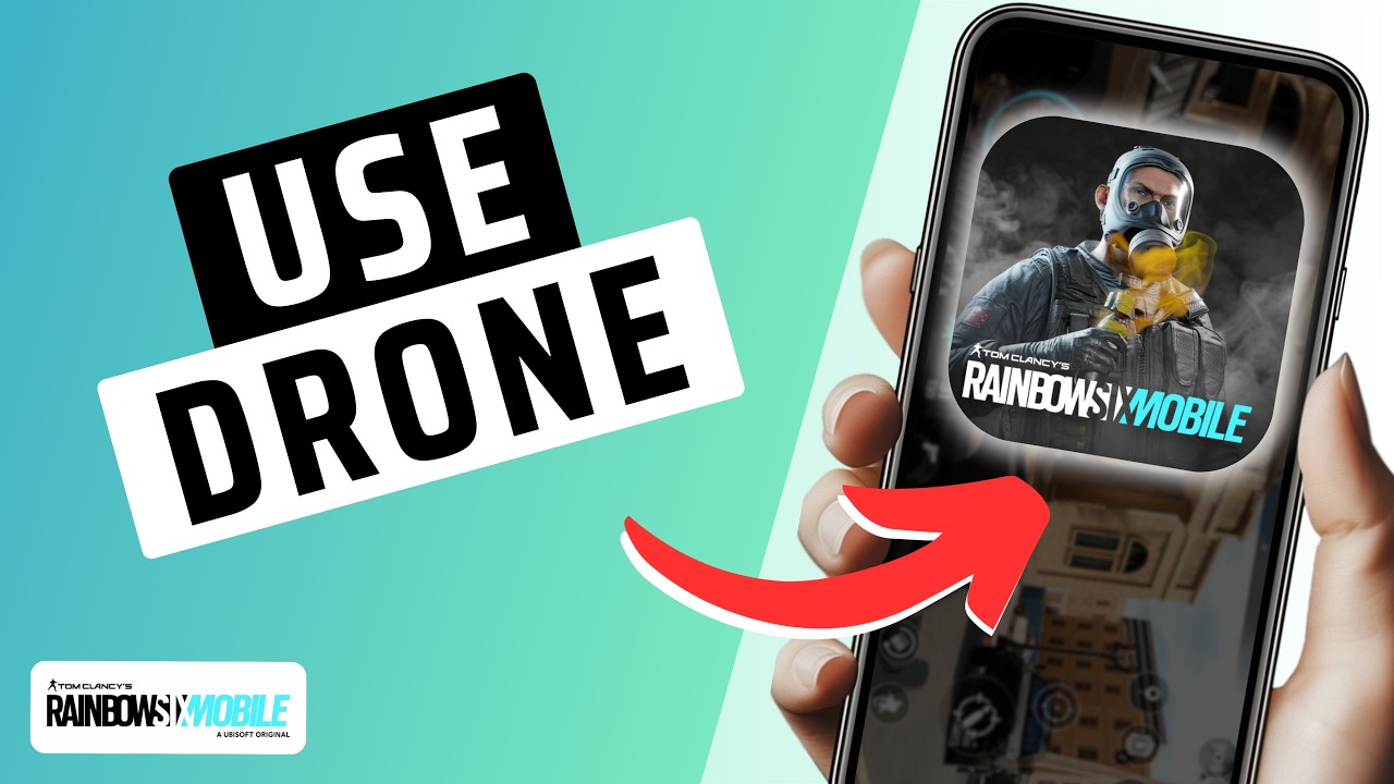 How To Use Drone In Rainbow Six Mobile - YouTube