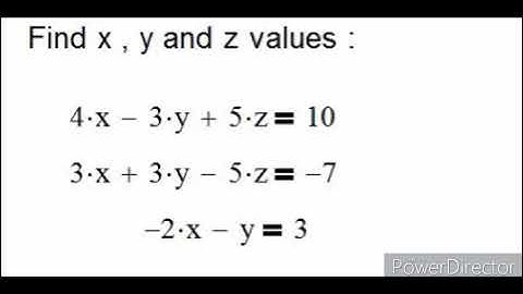 solve linear equations system by MATHCAD