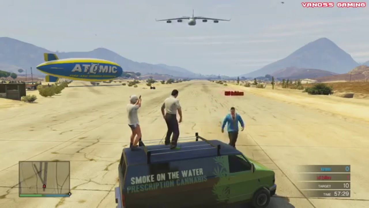 Vanoss - GTA有趣時刻：坦克傳送錯誤、運輸機、飛船樂趣多（錯誤與模組）（Tank Teleport Glitch, Cargo Plane, Blimp Fun）中文字幕