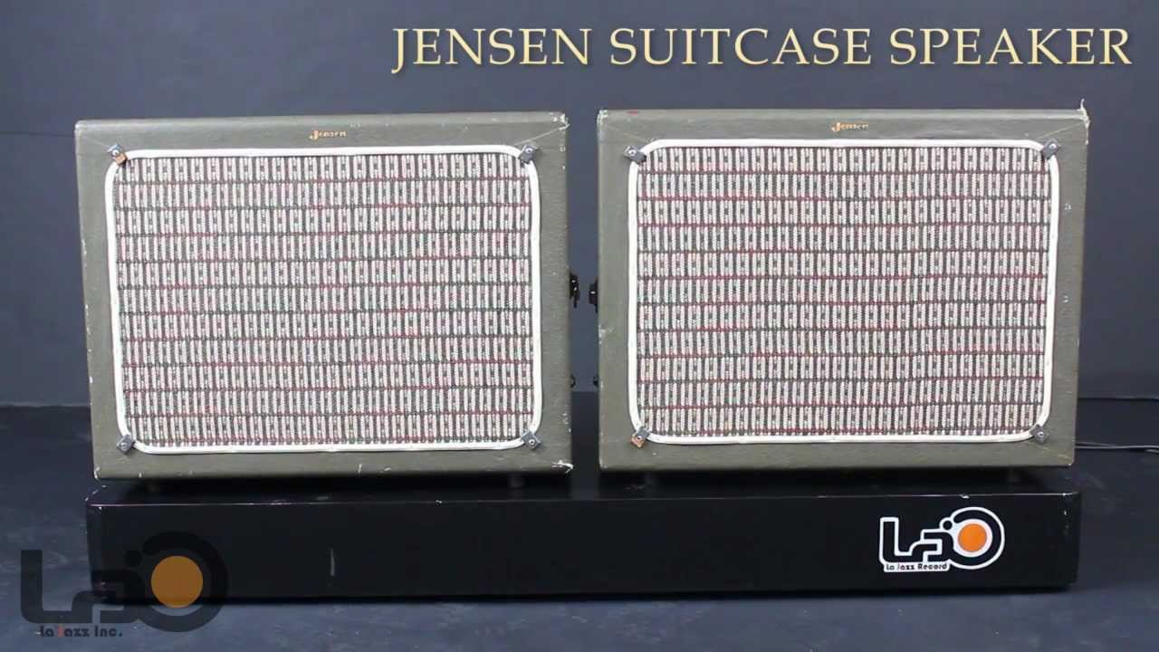 JENSEN SUITCASE SPEAKER YouTube