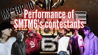 MY TOP 10 SMTM 6 (contestants)