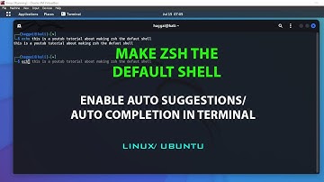 LINUX/UBUNTU TIP: Enable Auto suggestions and Auto completion in terminal